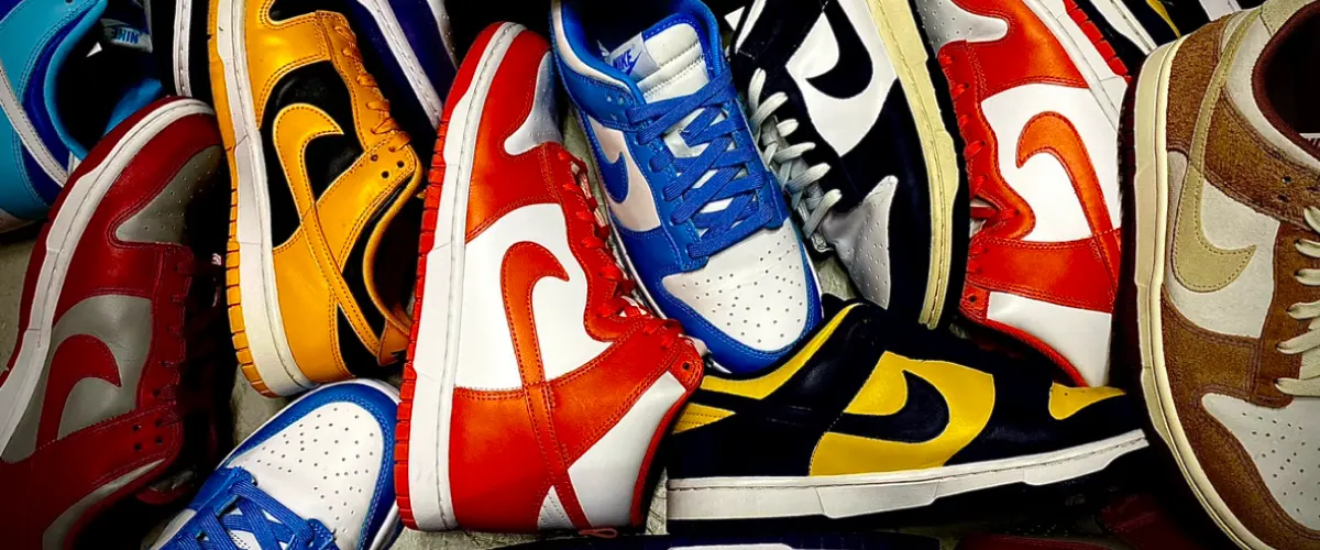 NIKE年間取扱量14,000点
